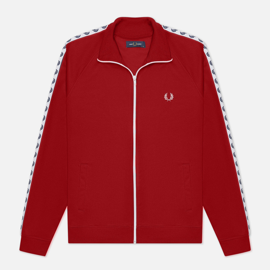 Мужская олимпийка Fred Perry Laurel Wreath Tape Track Blood