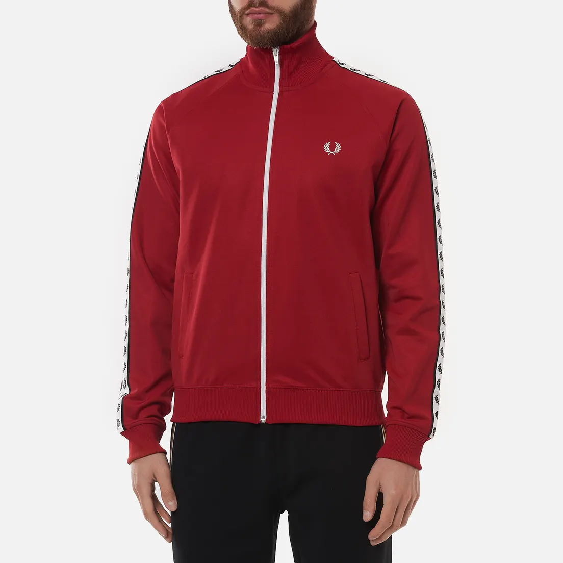 Fred Perry Мужская олимпийка Laurel Wreath Tape Track