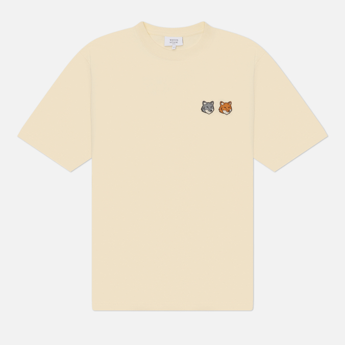 Мужская футболка Maison Kitsune Double Fox Head Comfort