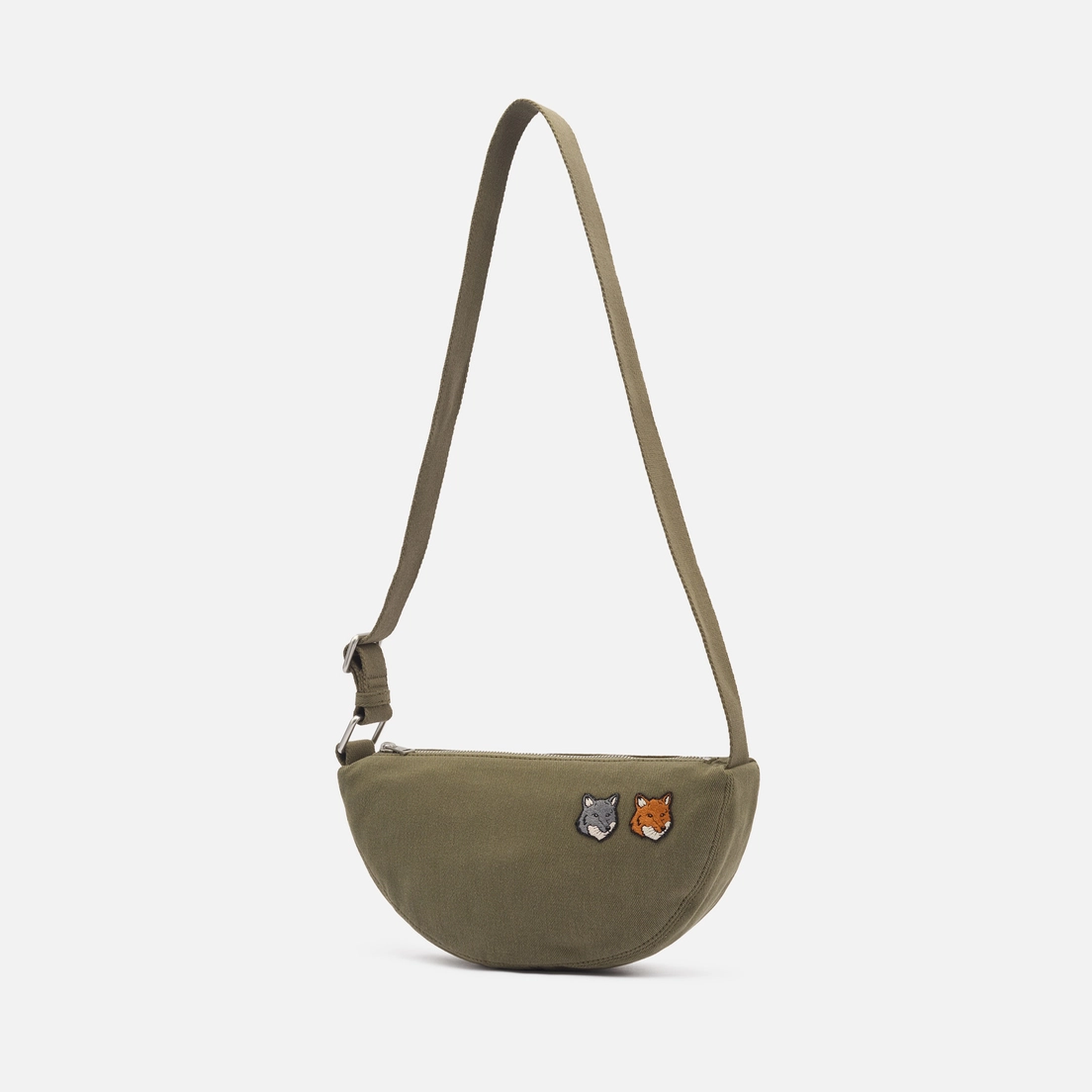 Maison Kitsune Сумка на пояс Double Fox Head