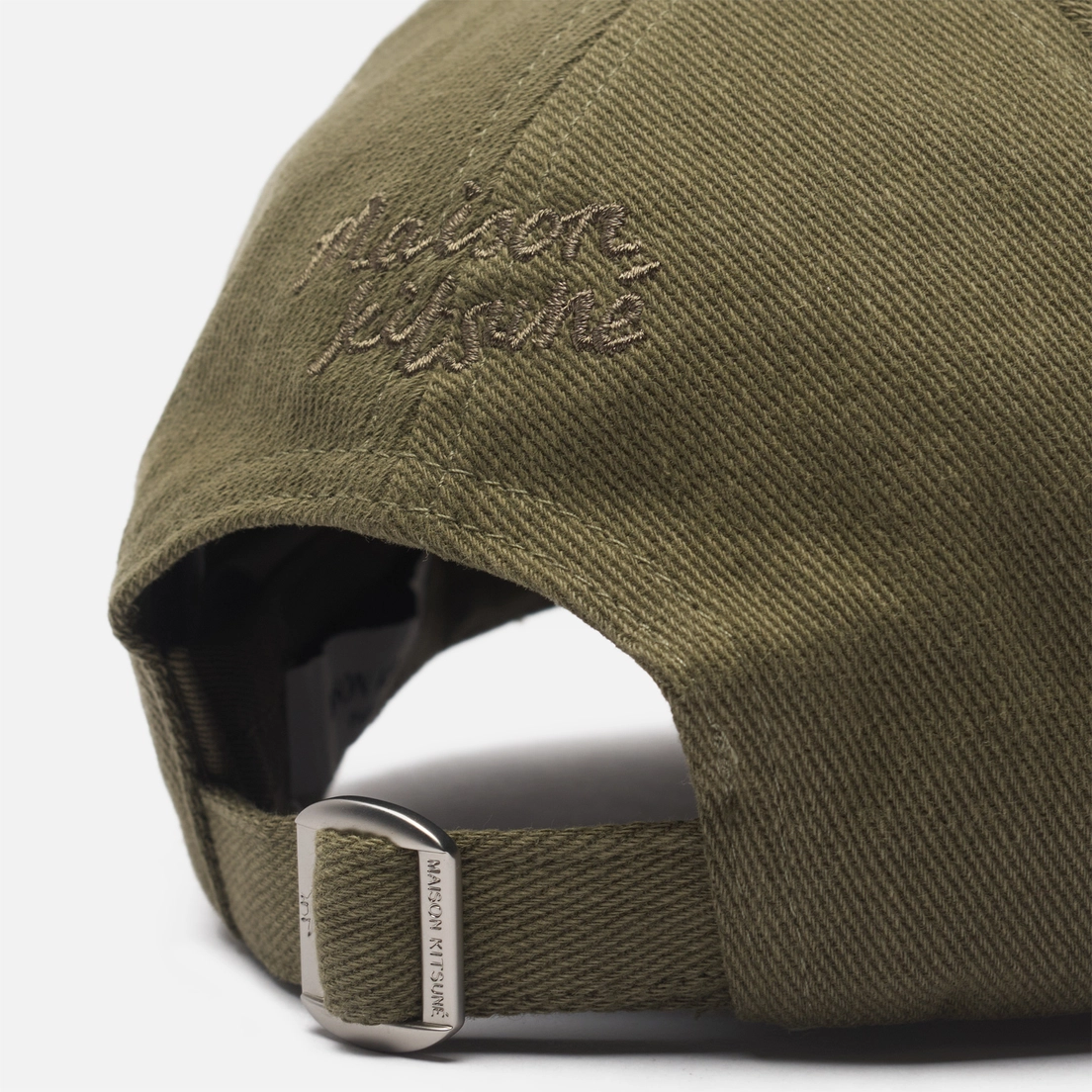 Maison Kitsune Кепка Double Fox Head Faded