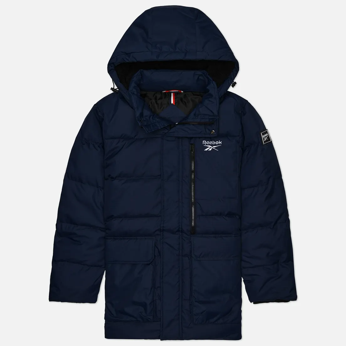 Reebok Мужская куртка парка Down Puffer Hooded