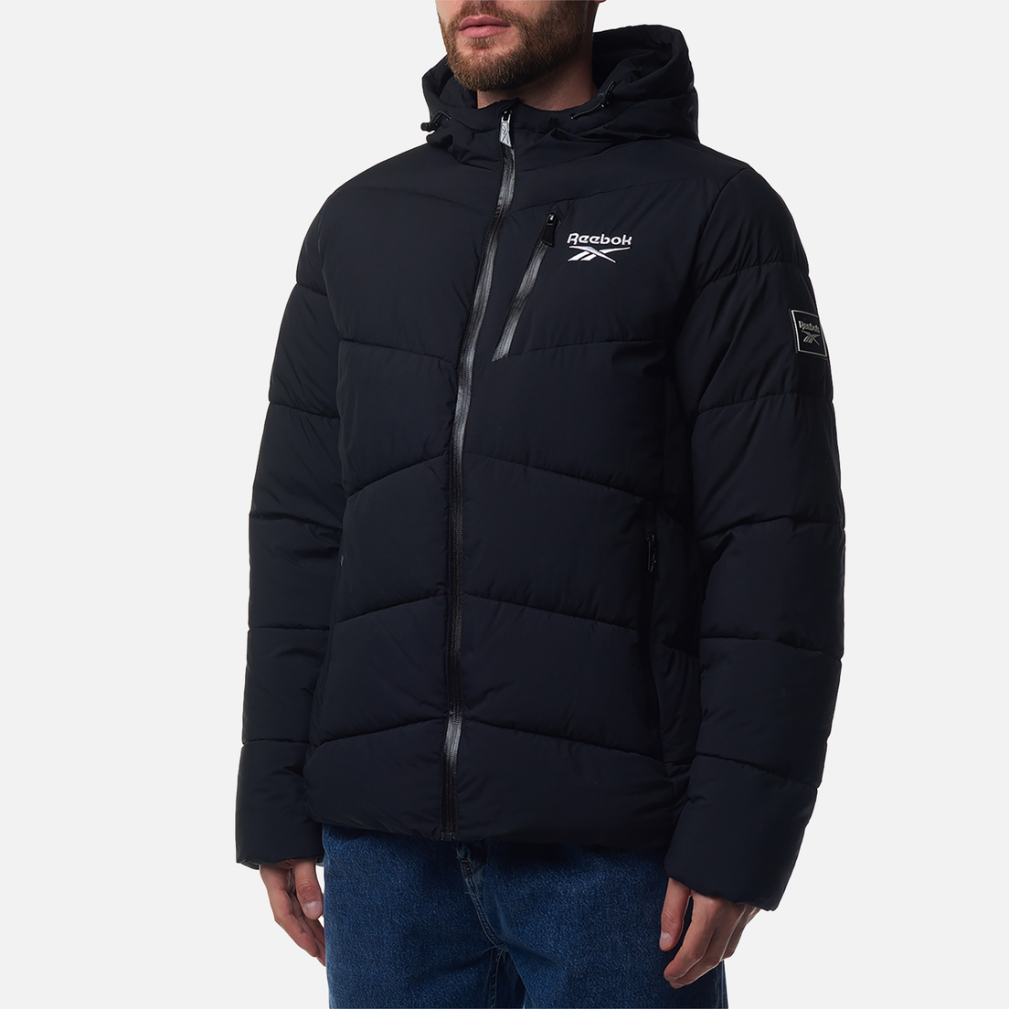 Reebok Мужской пуховик Stretch Puffer