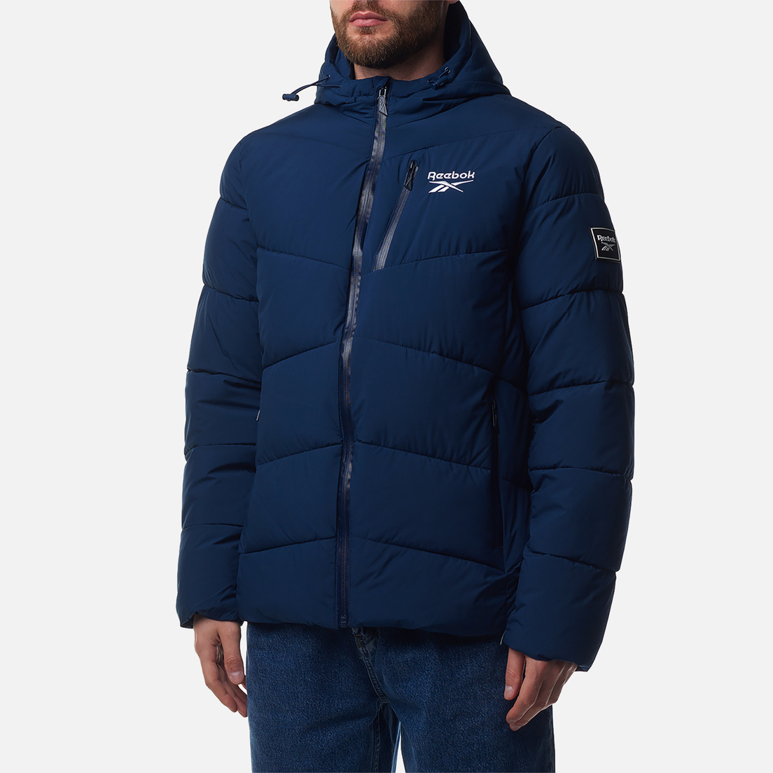 Reebok Мужской пуховик Stretch Puffer