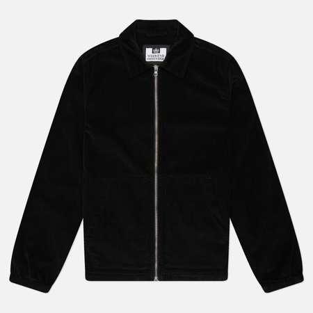 Мужская рубашка Weekend Offender Croft Cord Overshirt, цвет чёрный, размер L