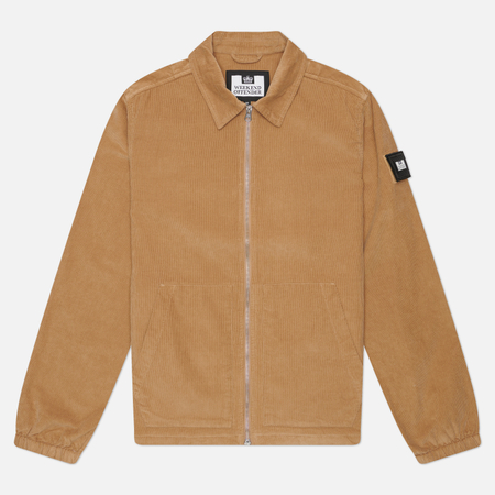Мужская рубашка Weekend Offender Croft Cord Overshirt, цвет бежевый, размер S