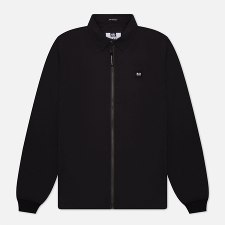 фото Мужская рубашка weekend offender montana overshirt, цвет чёрный, размер s