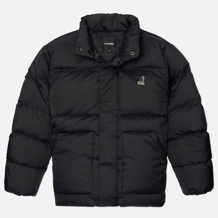 Мужской пуховик Kangol Kangol Standcollar Down, цвет чёрный, размер L