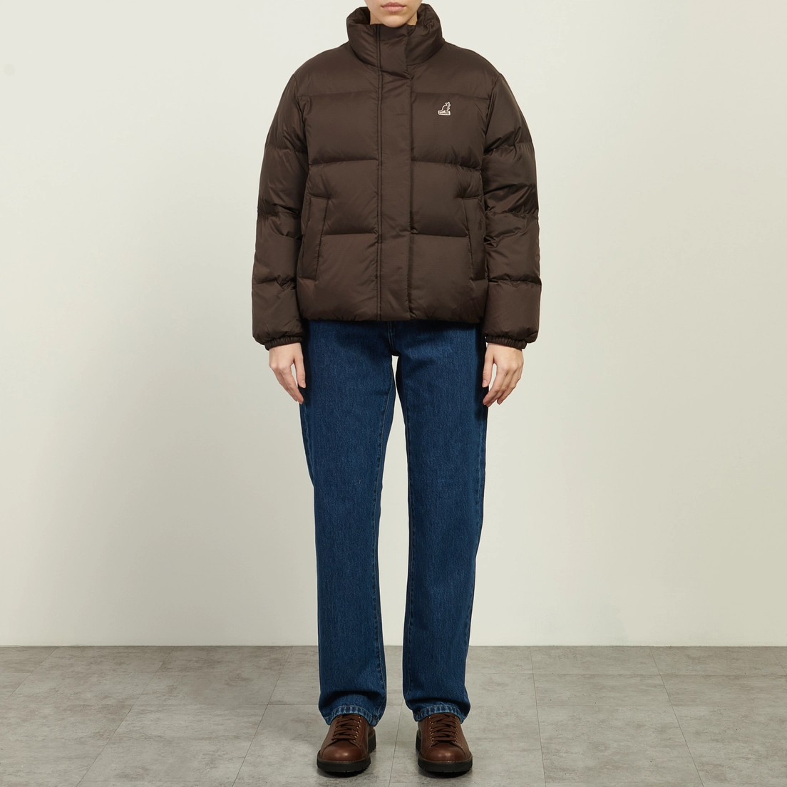 Kangol Женский пуховик Collar Down Puffer