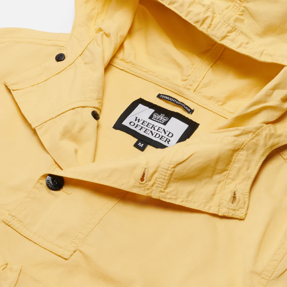 Weekend Offender Мужская куртка анорак Silver Puffs DR