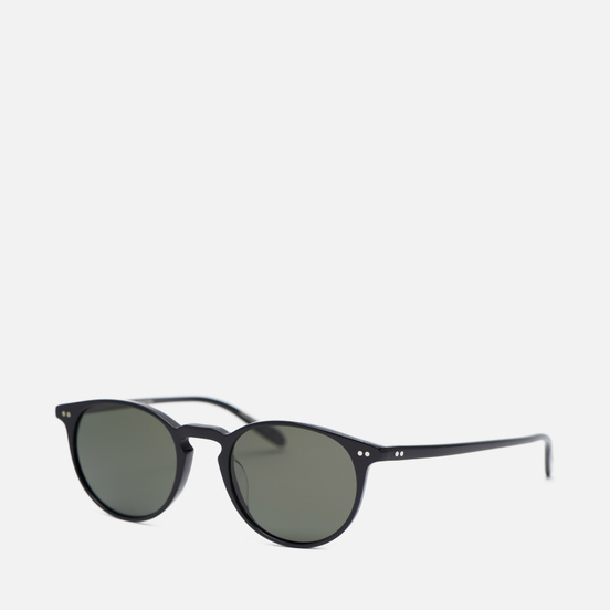 Солнцезащитные очки Oliver Peoples Riley Sun Polarized Black/G-15 Polar
