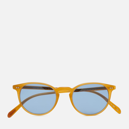 Солнцезащитные очки Oliver Peoples Riley Sun, цвет оранжевый, размер 49mm
