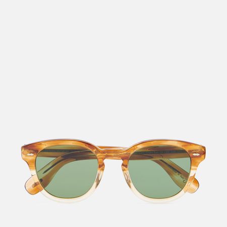 фото Солнцезащитные очки oliver peoples cary grant sun, цвет коричневый, размер 50mm