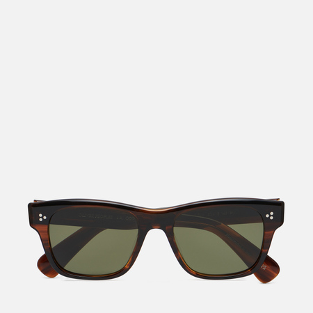 Солнцезащитные очки Oliver Peoples Birell Sun, цвет коричневый, размер 52mm