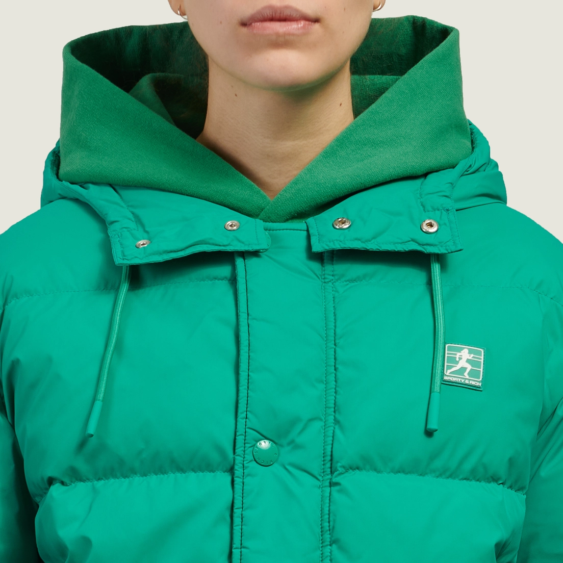 Sporty & Rich Женский пуховик Running Puffer