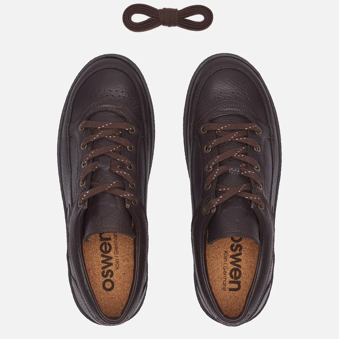 Oswen Мужские кроссовки Eleven Tumbled Leather