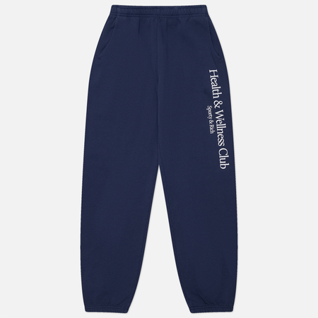 Женские брюки Sporty & Rich H&W Crest, цвет синий, размер XS