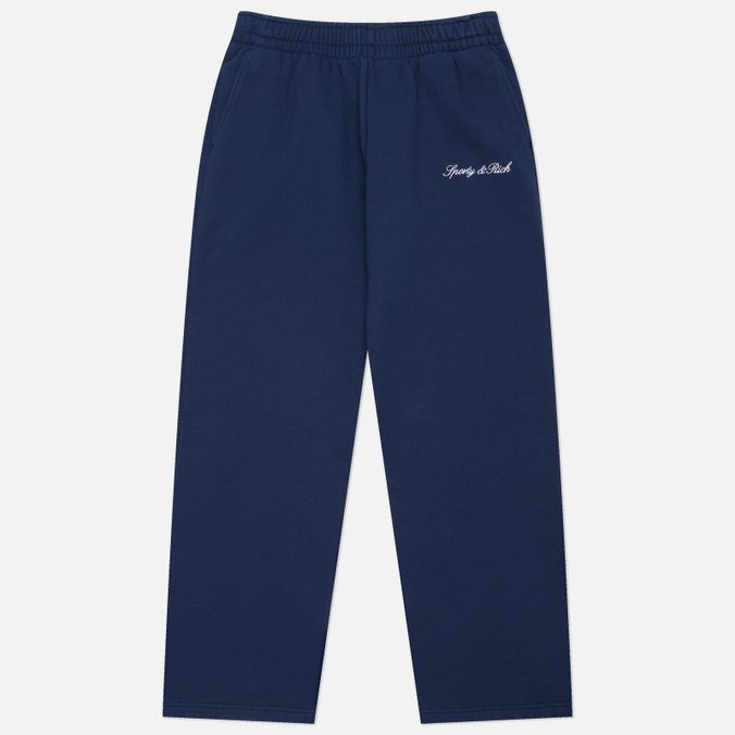 Мужские брюки Sporty & Rich Signature Logo Embroidered Wide