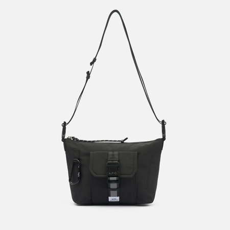 Сумка A.P.C. Trek Satchel, цвет чёрный
