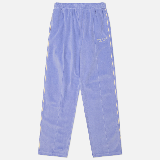 Женские брюки Sporty & Rich Script Velour Track