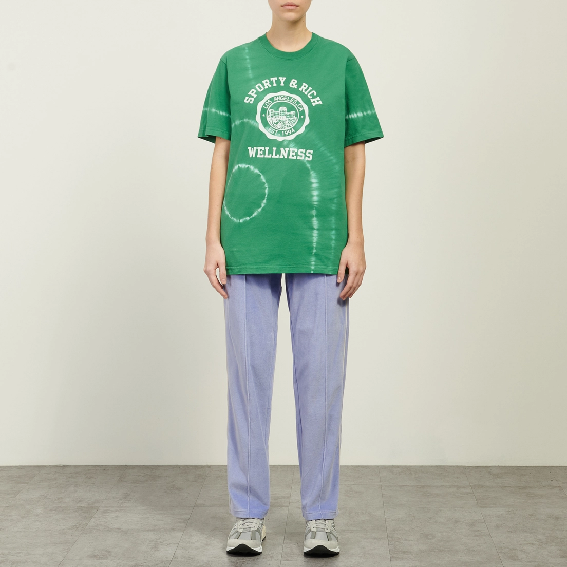 Sporty & Rich Женские брюки Script Velour Track