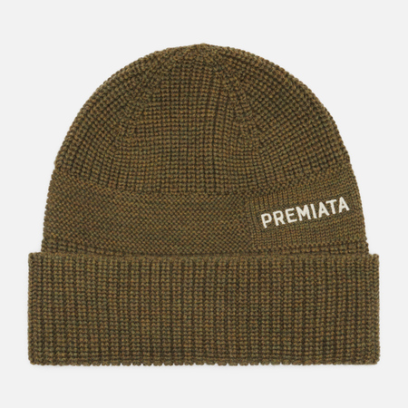  Шапка Premiata Halta 10, цвет оливковый