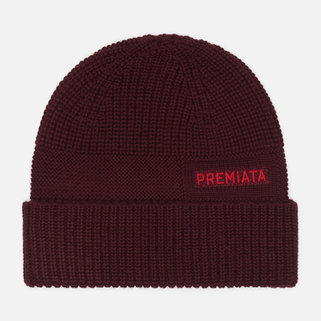   Brandshop Шапка Premiata Halta 15, цвет бордовый
