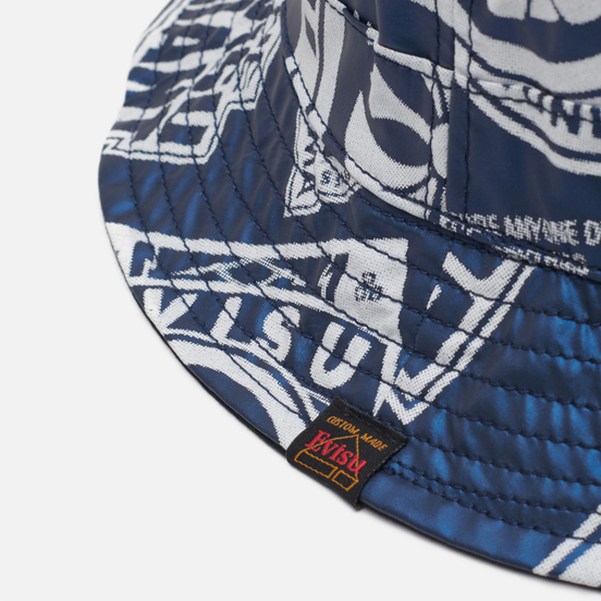 Панама Evisu Heritage Reversible Dark Navy