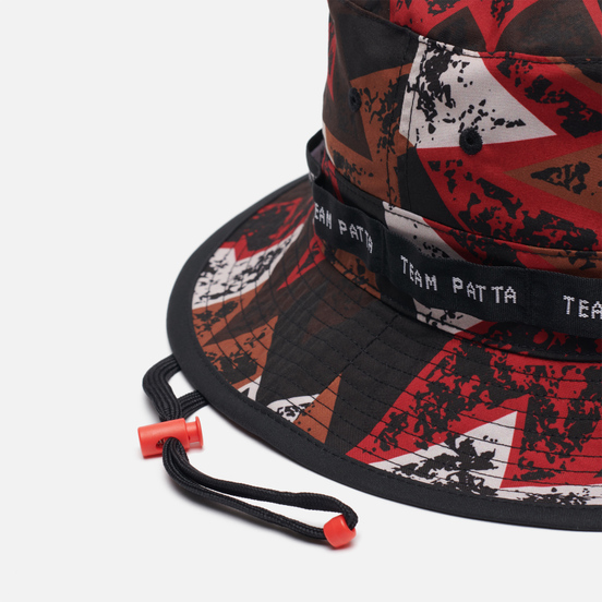 Панама Jordan x Patta NRG Jumpman Black/Multi Color/Light Crimson