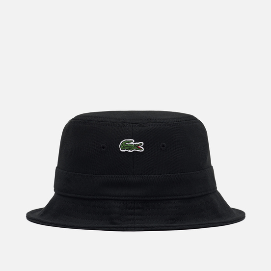 Панама Lacoste Cotton Bucket Black