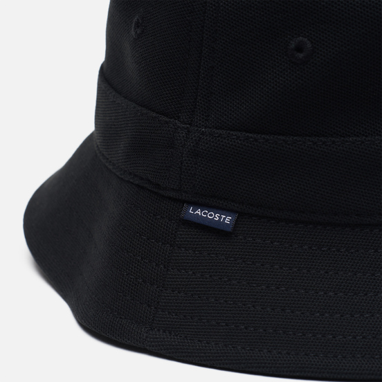 Панама Lacoste Cotton Bucket Black