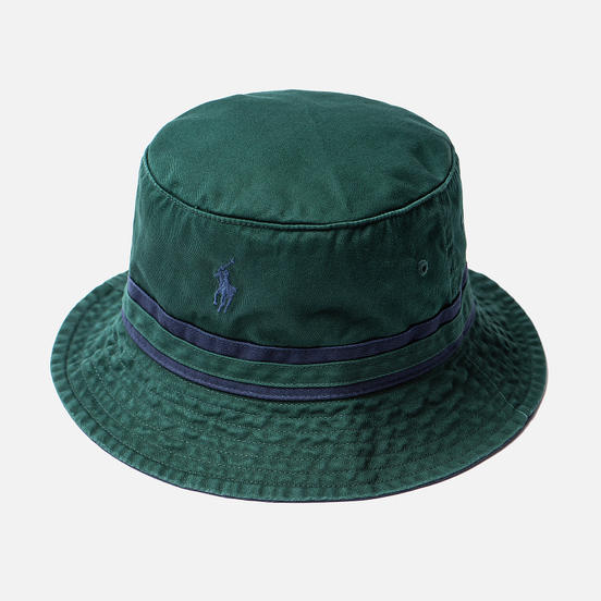 Панама Polo Ralph Lauren Signature Embroidered Pony College Green/Newport Navy