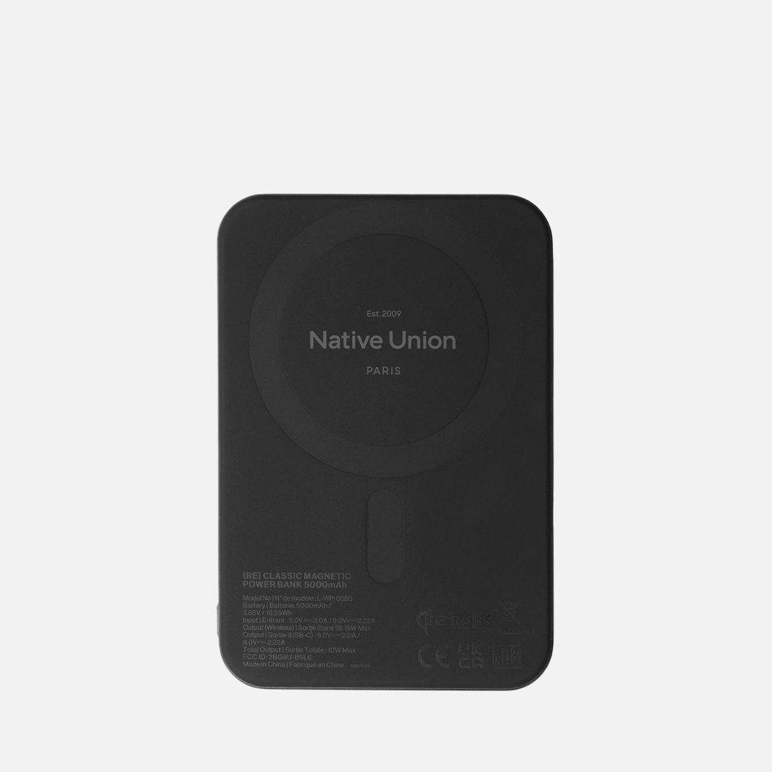 Native Union Портативный аккумулятор (Re)Classic Power Bank Magnetic 5000 mAh