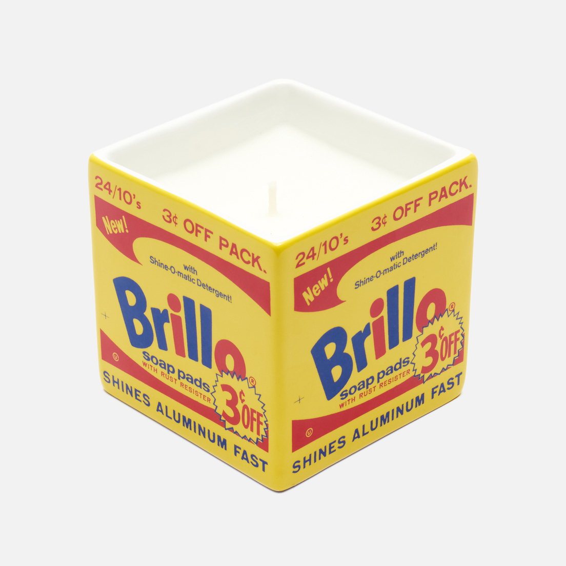 Ligne Blanche Ароматическая свеча Andy Warhol Brillo Box Yellow