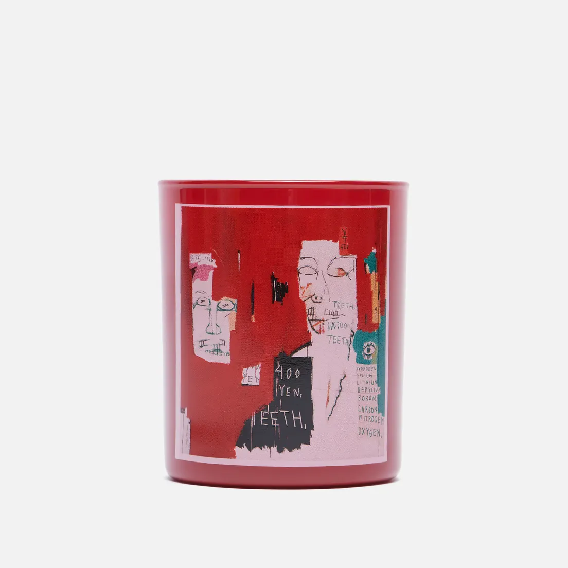 Ligne Blanche Ароматическая свеча Jean-Michel Basquiat Red