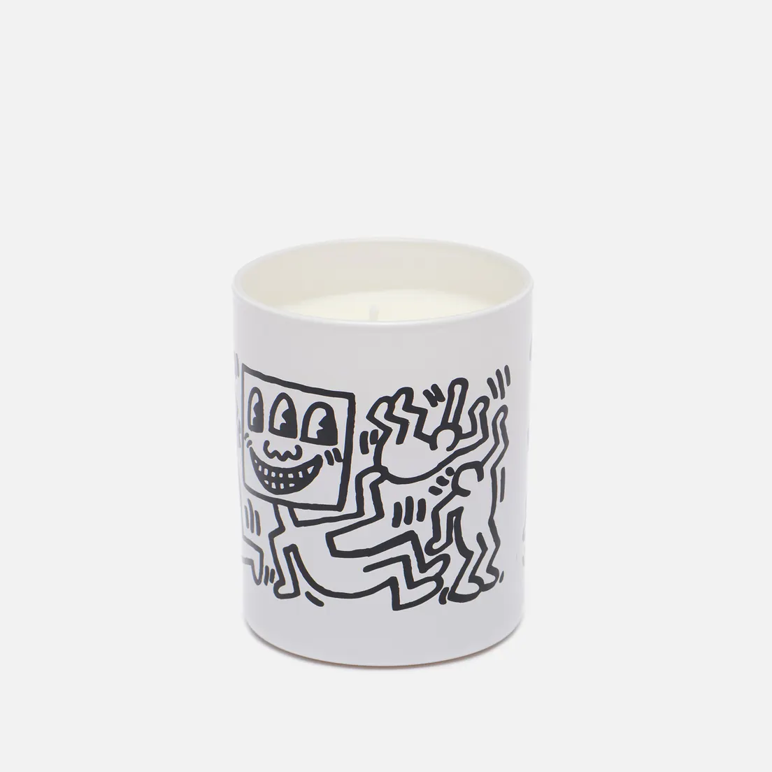 Ligne Blanche Ароматическая свеча Keith Haring Black Men Drawings