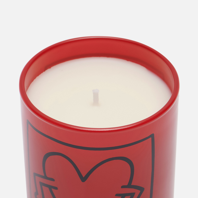 Ароматическая свеча Ligne Blanche, цвет красный, размер UNI PCKH24 Keith Haring Red Running Heart - фото 3