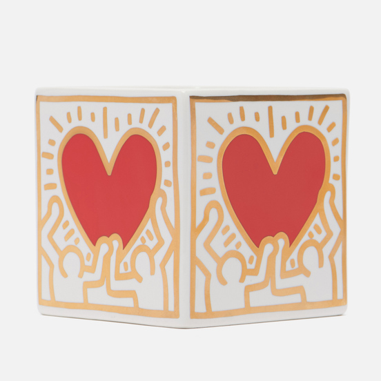 Ароматическая свеча Ligne Blanche Keith Haring Red Heart With Gold