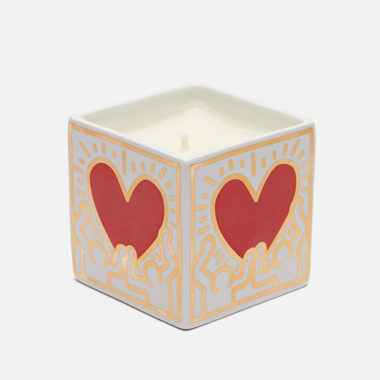 Ароматическая свеча Ligne Blanche Keith Haring Red Heart With Gold