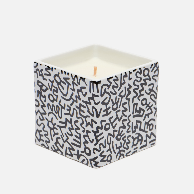 Ароматическая свеча Ligne Blanche, цвет белый, размер UNI PCKH31 Keith Haring Black Pattern - фото 2