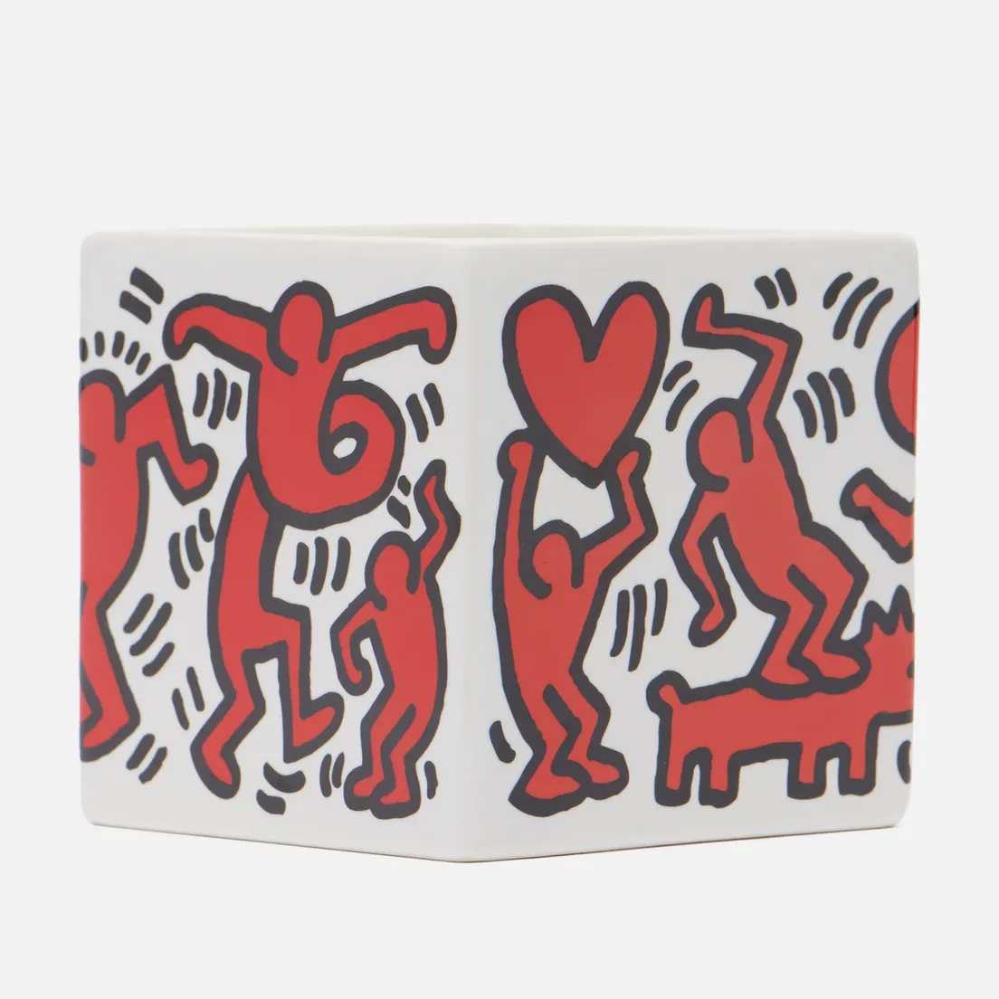 Ligne Blanche Ароматическая свеча Keith Haring Red On White