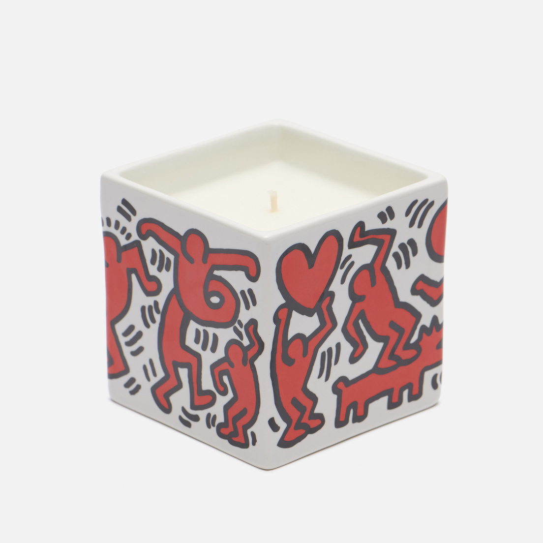 Ligne Blanche Ароматическая свеча Keith Haring Red On White
