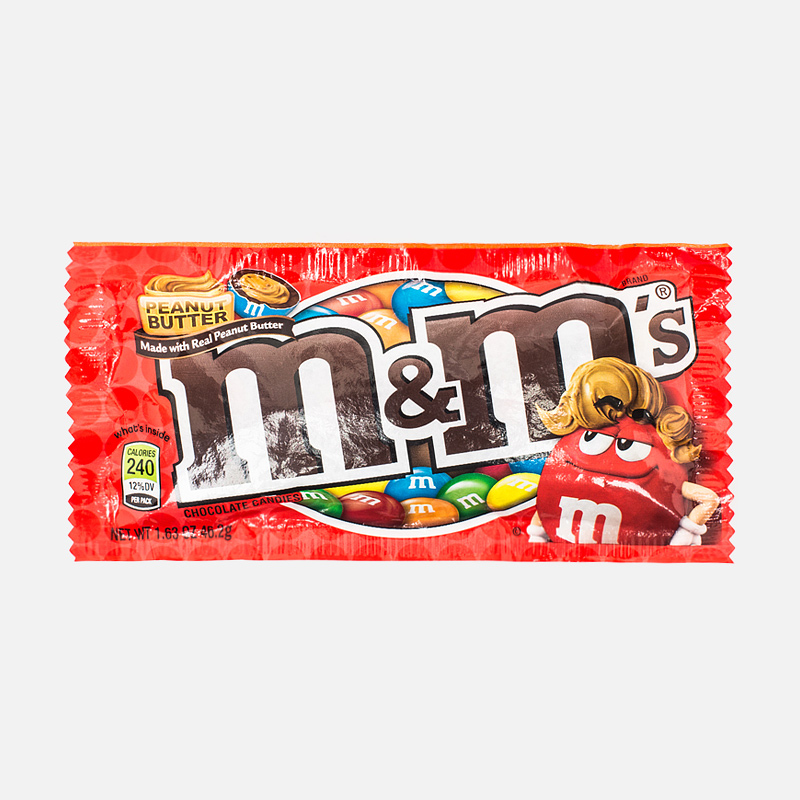 Драже M&M's Peanut Butter 46.2g, 00-00023973