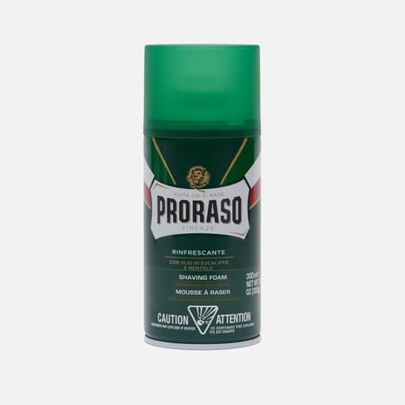 Пена для бритья Proraso Refreshing And Toning Large, цвет зелёный