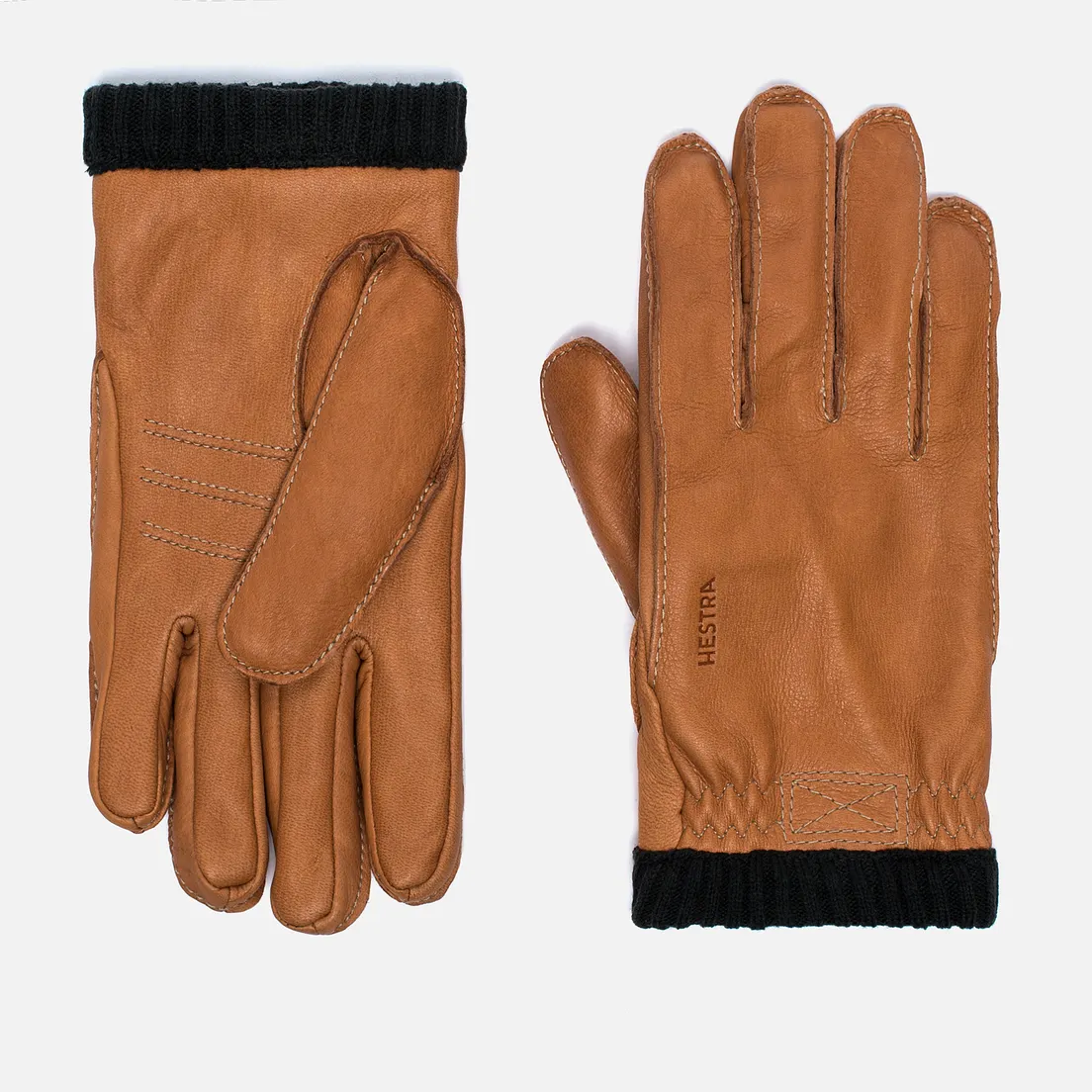 Hestra Мужские перчатки Deerskin Primaloft Ribbed