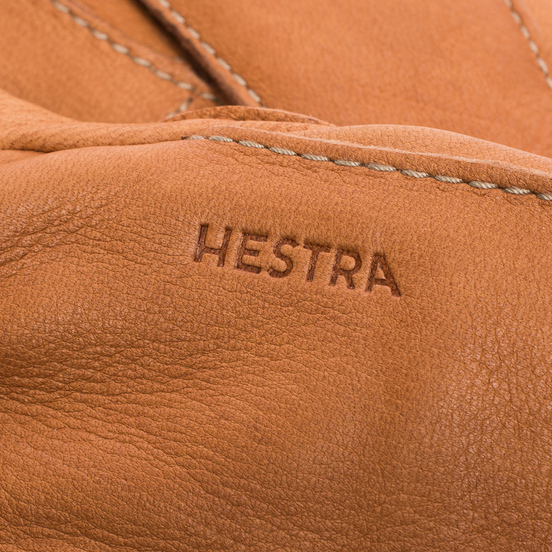 Мужские перчатки Hestra Deerskin Primaloft Ribbed Light Brown