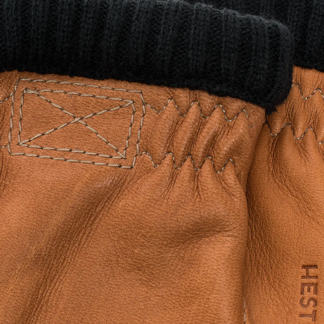 Hestra Мужские перчатки Deerskin Primaloft Ribbed