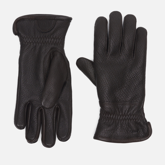 Перчатки Hestra Deerskin Winter Lined Dark Brown