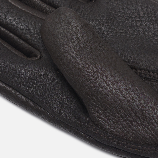 Перчатки Hestra Deerskin Winter Lined Dark Brown