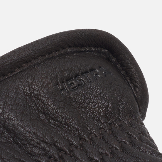 Перчатки Hestra Deerskin Winter Lined Dark Brown